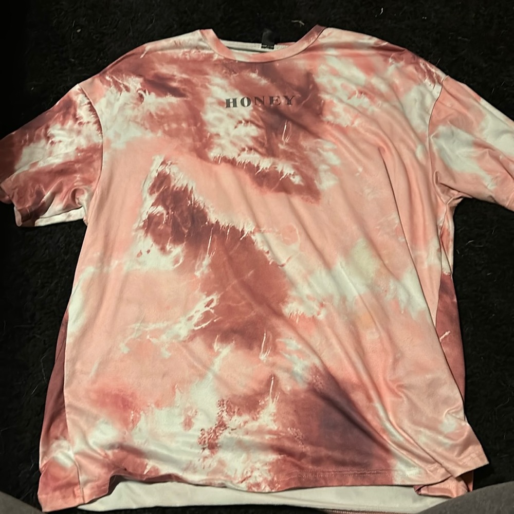 Cute Tie Dye over sized tee